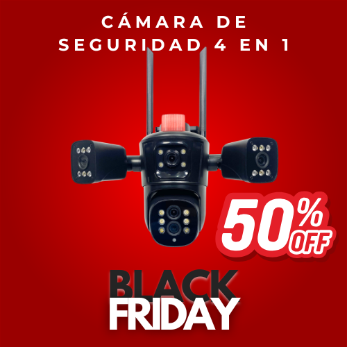 Cámara de seguridad 4 en 1 + tarjeta microSD 128 GB de Regalo🎁50% OFF