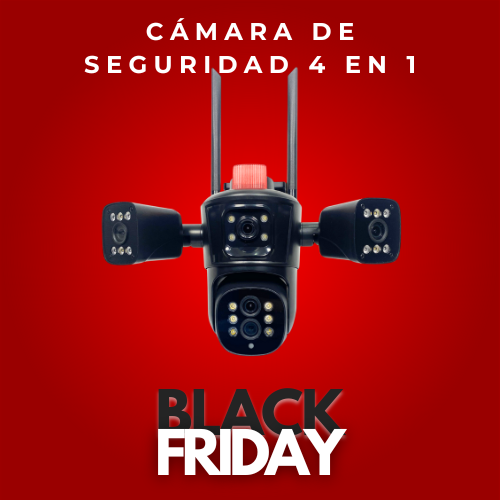 Cámara de seguridad 4 en 1 + tarjeta microSD 128 GB de Regalo🎁