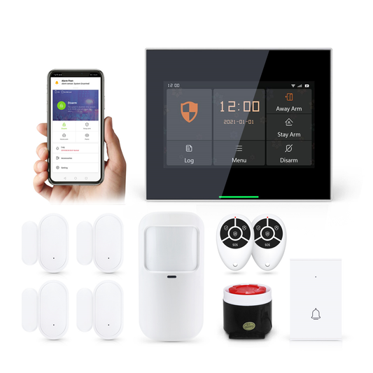 Pack Seguridad Total: Cámara de Vigilancia + Kit de Alarma Inteligente